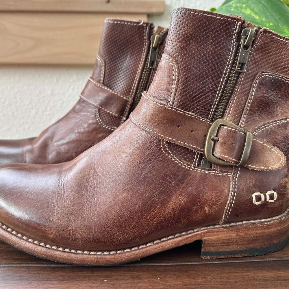 Bed Stu Women's Becca Ankle Boot, Size 9, Brown Rustic Teak
